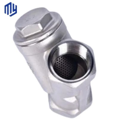 Válvulas y accesorios WCB de primer nivel Y colador en acero inoxidable con operación manual