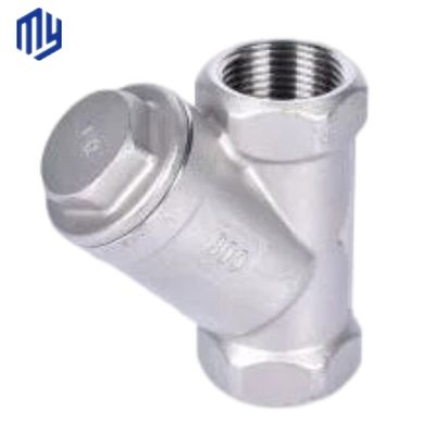 Válvulas y accesorios WCB de primer nivel Y colador en acero inoxidable con operación manual