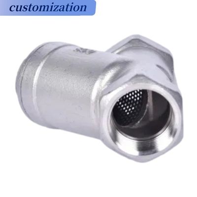 OEM soportado de acero inoxidable malla Pn16 Din hierro fundido Y tipo de filtro para medios de gas