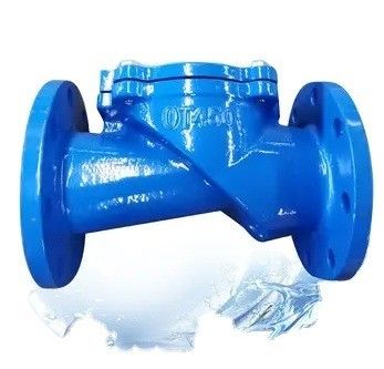 Excelente válvula de control de balanceo de asiento con doble brida para liberación de aire en hierro fundido dúctil