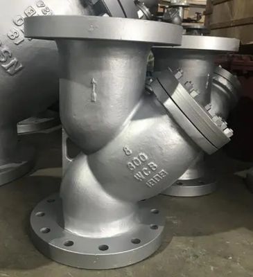 Desagüe suave ANSI ASTM de acero inoxidable Y colador con soporte de servicio postventa