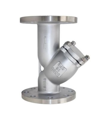 Desagüe suave ANSI ASTM de acero inoxidable Y colador con soporte de servicio postventa
