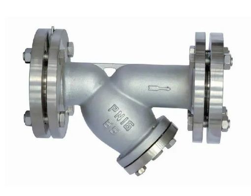 SS304 SS316 PN16 Estripador en Y con brida para filtración de agua en múltiples aplicaciones