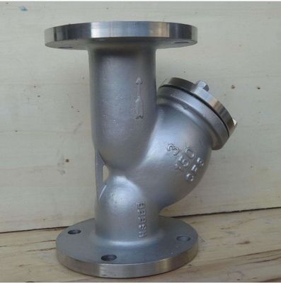 Servicio personalizado de hierro fundido DIN de acero inoxidable pantalla Y filtro PN16 para medios de agua