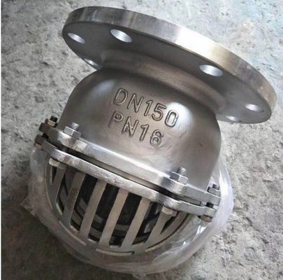 Válvulas de pie/fondo de hierro fundido de diseño personalizado para aplicaciones en medios de agua