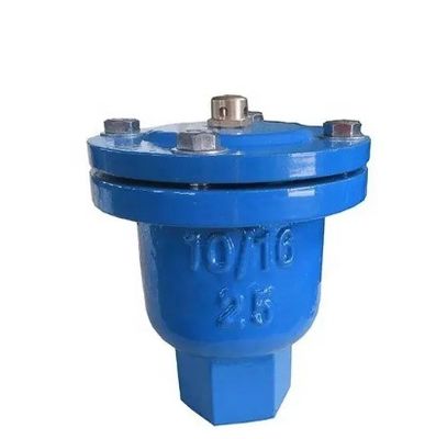 Válvula de ventilación de aire atornillada con válvula de liberación de aire de orificio único personalizada y excelente
