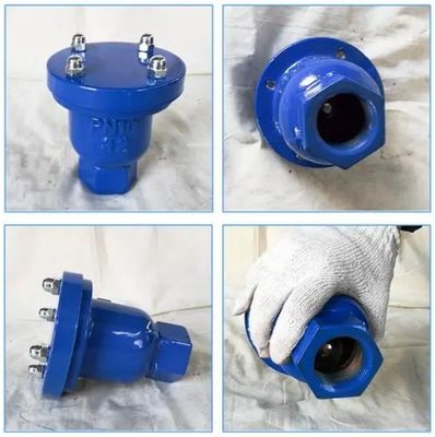 Válvula de ventilación de aire atornillada con válvula de liberación de aire de orificio único personalizada y excelente