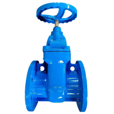 Válvula de puerta de hierro flexible de asiento resistente BS5163/ EN 1171 PN25