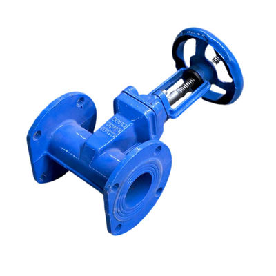 Apoyo ODM F4 GGG50 PN10/PN16 válvula de puerta de hierro fundido con sello de bronce y asiento de metal