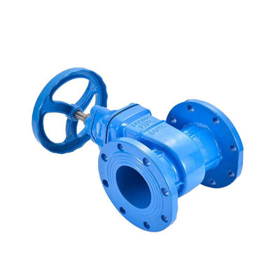 Disponible OEM Z45X-16 Válvula de puerta con rueda de mano sentada sin elevación del tallo DN40-DN1200