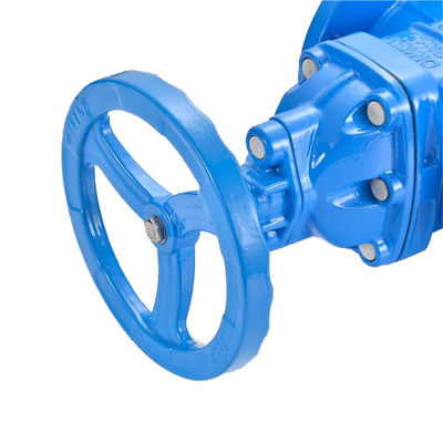 Disponible OEM Z45X-16 Válvula de puerta con rueda de mano sentada sin elevación del tallo DN40-DN1200