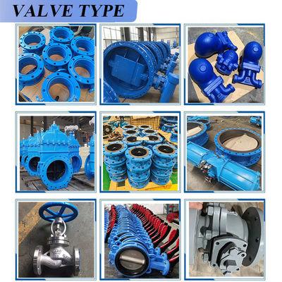 CI/DI/WCB/SS Apoyo personalizado OBM 3 Way Knife Gate Valve Stag Replacement