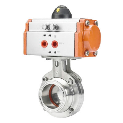 Operación manual Tipo de abrazadera neumática de acero inoxidable 304
