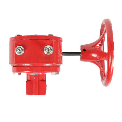 Medios de gas sello blando con ranuras válvula de turbina mariposa D381X hidráulica